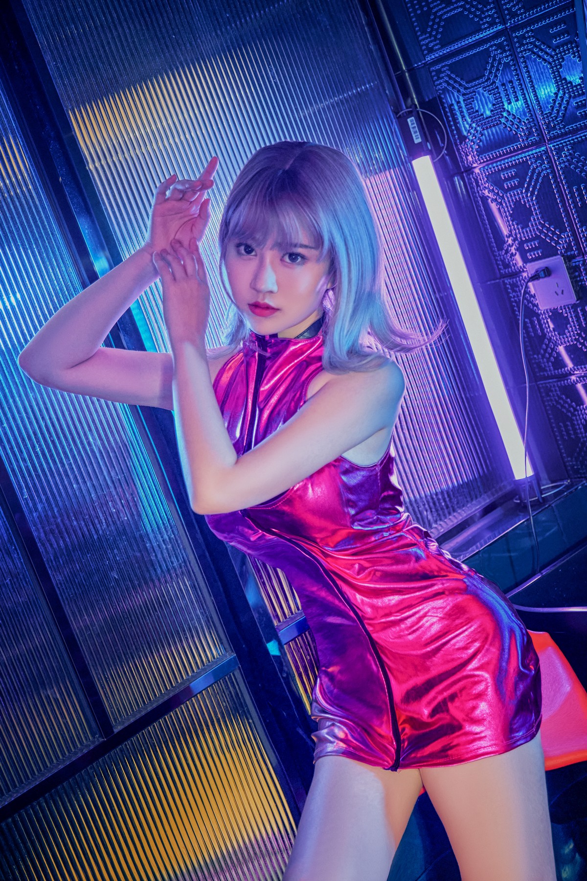 年年nnian Cyber Girl赛博少女写真集 高清性感Cosplay图集插图2