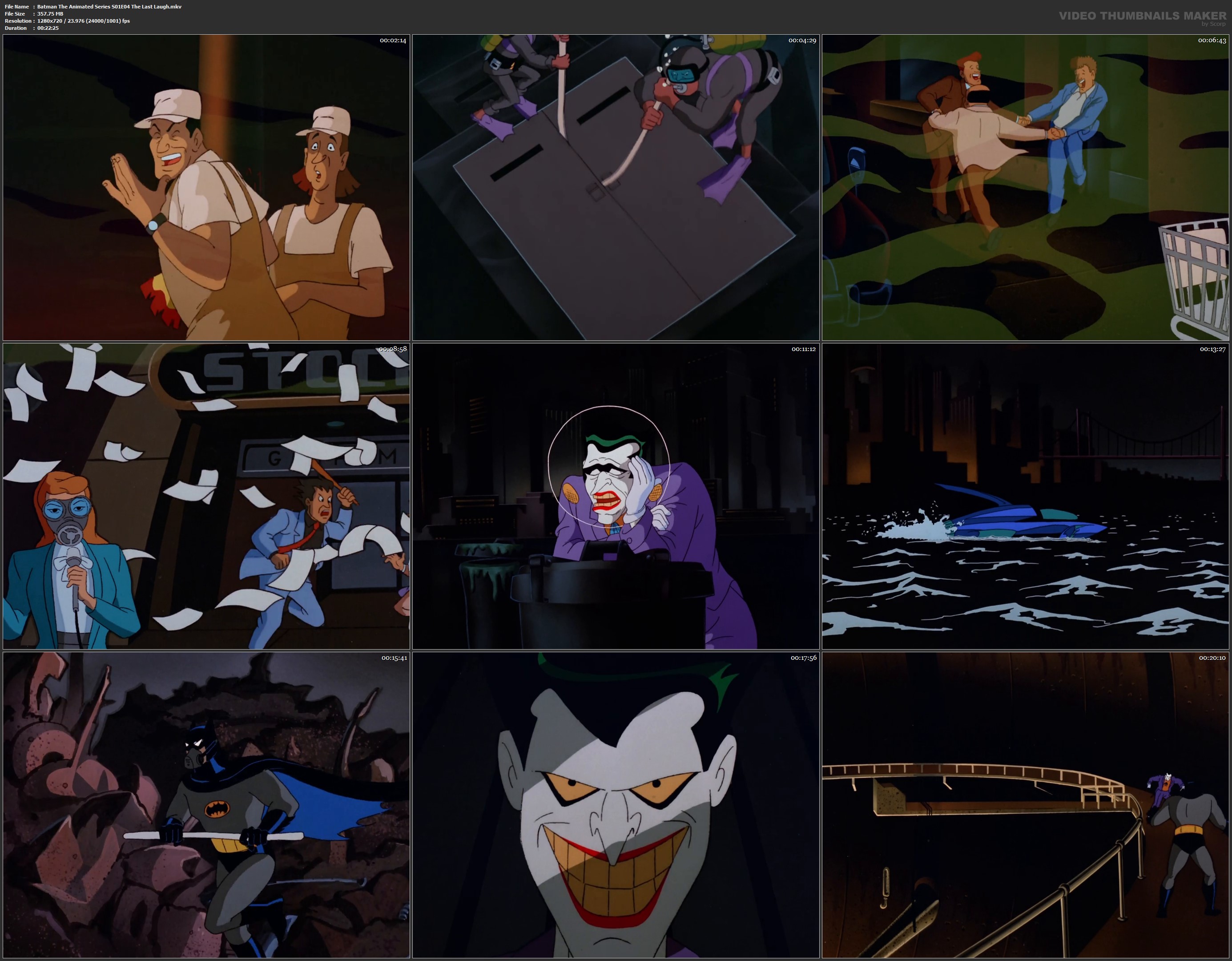 Batman The Animated Series The Last Laugh Batman The Animated Series S01 E04 The Last Laugh mkv — Postimages