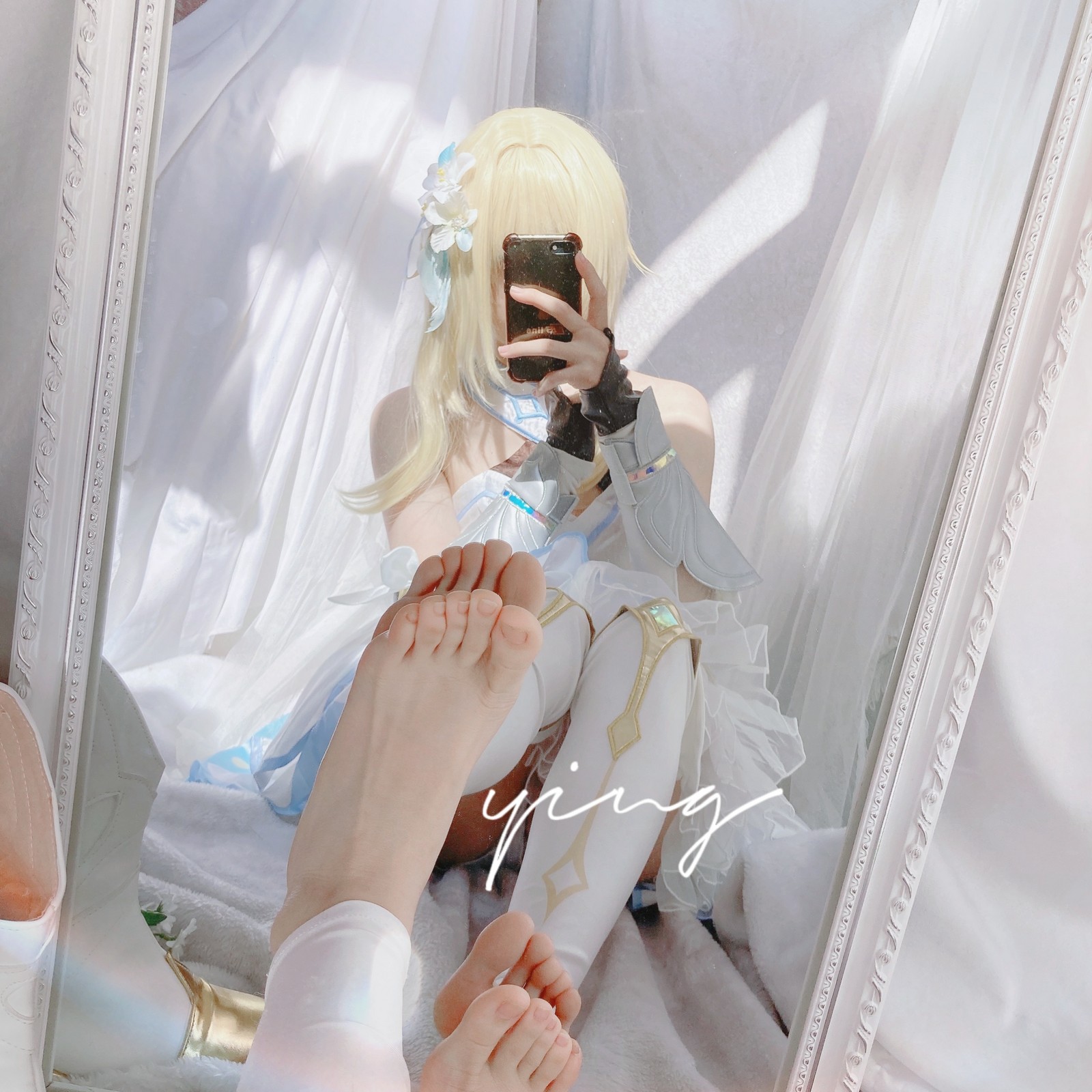 Seele麦麦荧纯白物语 Cosplay｜原神主题高清写真集（145P-445MB）插图5