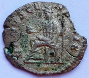 Denario de Julia Paula. VENVS GENETRIX. Venus sedente a izq. Roma. Smg-1298b