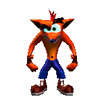 crash bandicoot danse