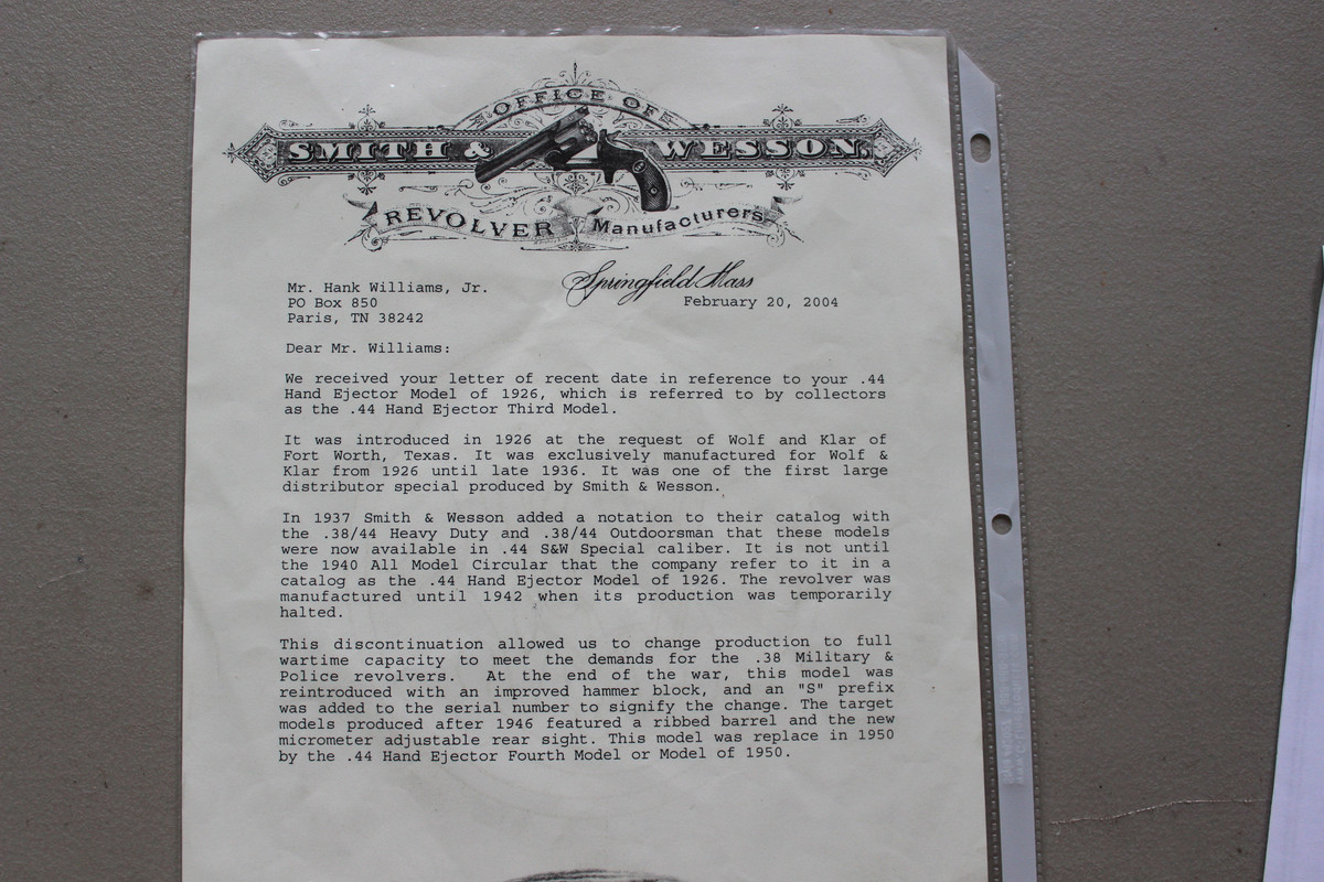 Colt LettersFamous Owners/ Agency/Event..Anyone Here Received One by