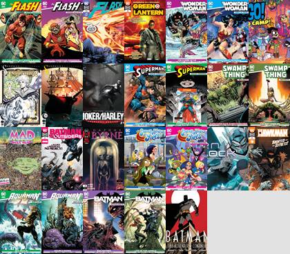 DC Comics - Week 446-450 (April, 2020)