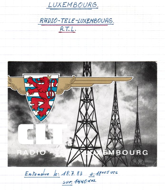 QSL de RTL (LUXEMBOURG). QSL-RTL-1440-Khz