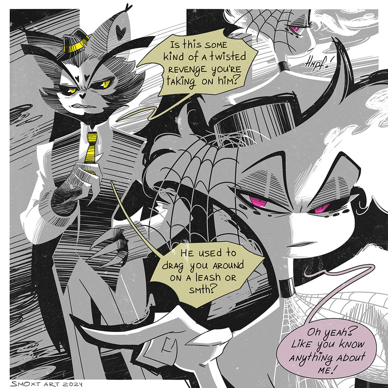 The Black Widow Overlord comic - Chapter 7 - Smoxt - Hazbin Hotel ...