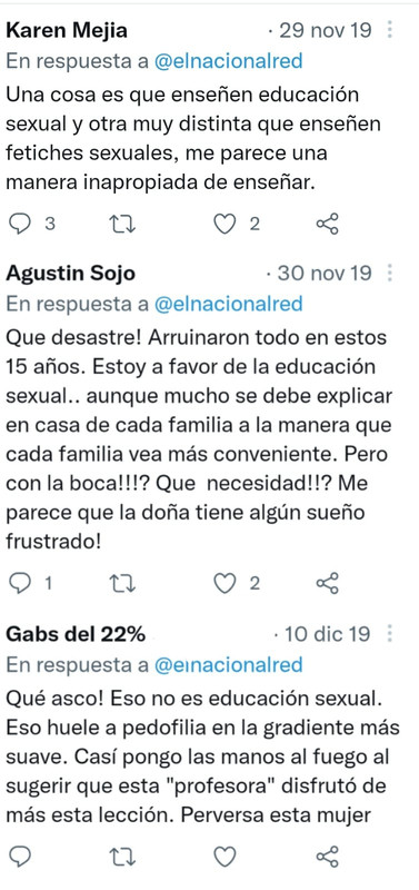Maestra enseña a sus alumnos a poner el condón con la boca y se hace viral