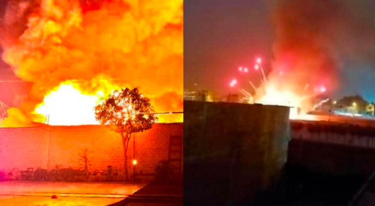 Se incendia bodega de pirotecnia y deja cinco muertos en Lima, Perú