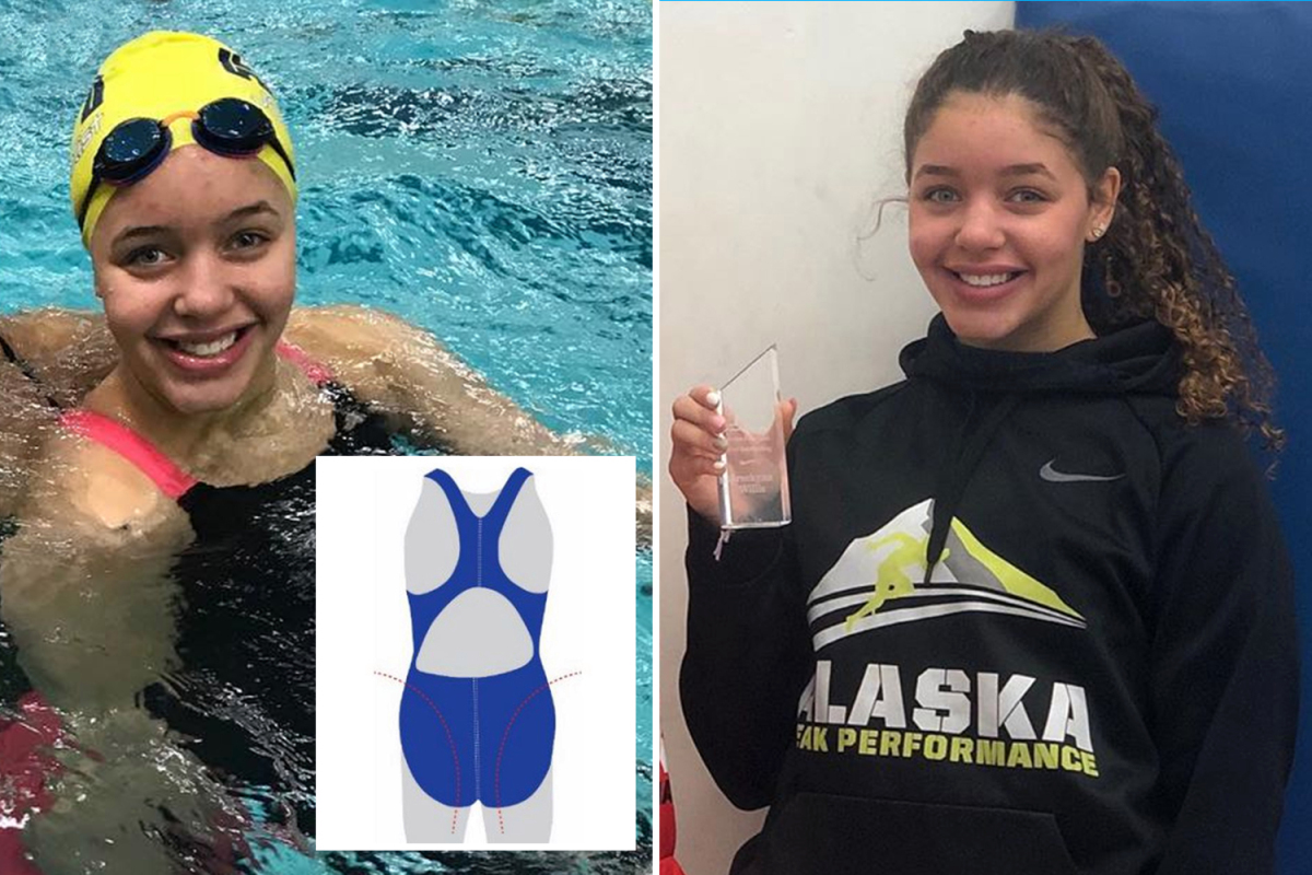 High School Swimmer Disqualified Over 'Butt Cheek' Wardrobe Viola...
