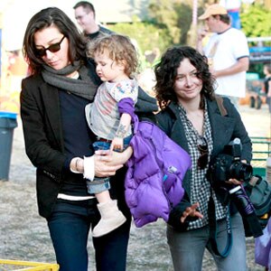 Ali with Sara Gilbert