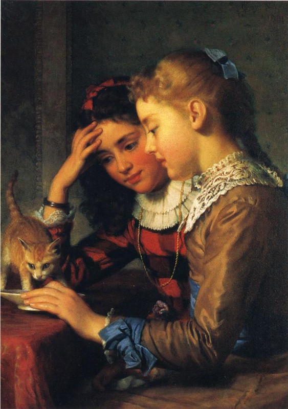 Seymour-Joseph-Guy-1881-The-new-arrival