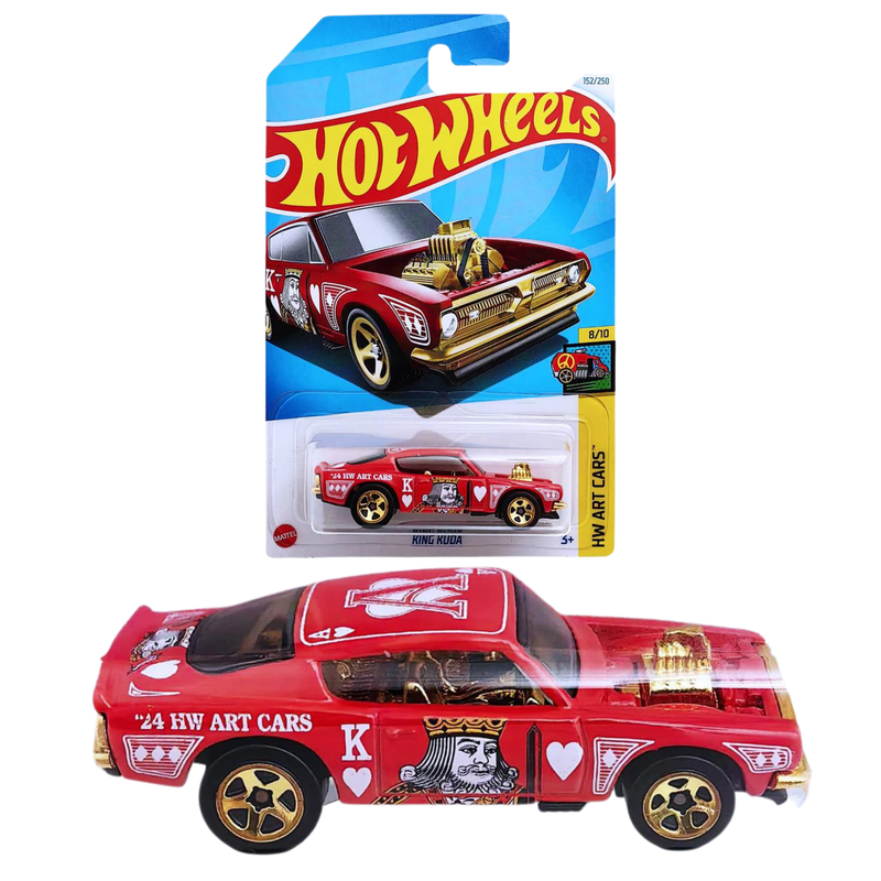 Hot Wheels KING KUDA Red Color HW Art Cars Series 2024 +