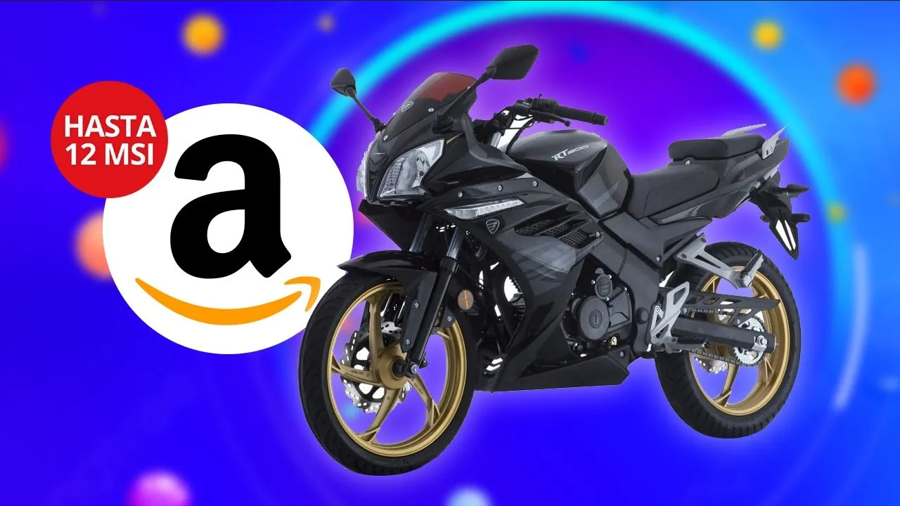 ¡Adiós Walmart! Encuentra la Moto Italika Deportiva Negra en Amazon México a 12 MSI