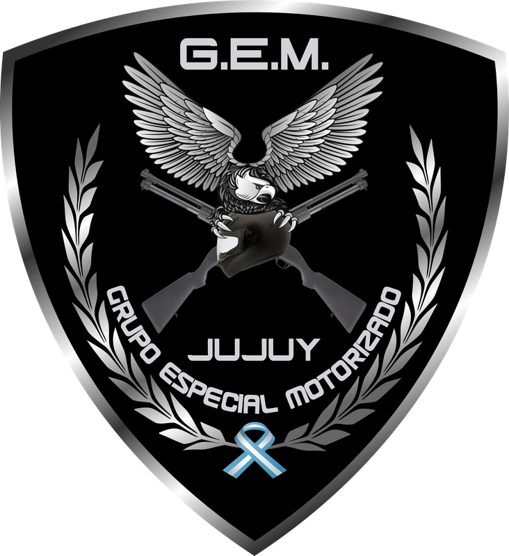 Escudo oficial del Grupo Especial Motorizado