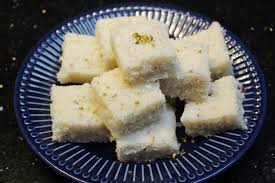 Coconut barfi