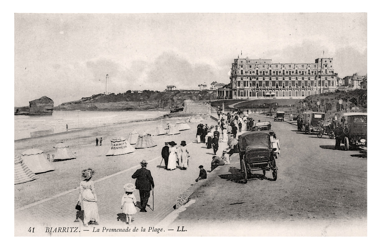 Biarritz, Basses Pyrénées, Promenade de la Plage (LL 41)