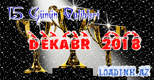 ☔ 1⃣5⃣ günün qalibləri DEKABR 2018 ☔