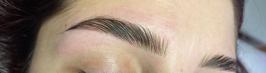 Laminado y perfilado de cejas