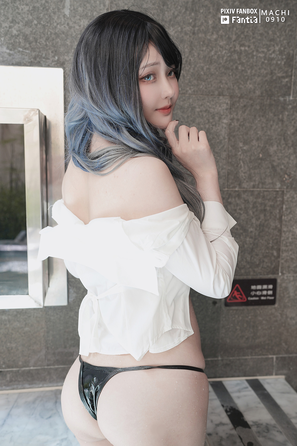 Machi马吉 JK 制服写真集｜青春系JK主题高清图集（38P-92.5M）插图3