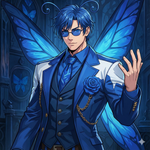 昆虫_蓝蝴蝶保镖.png