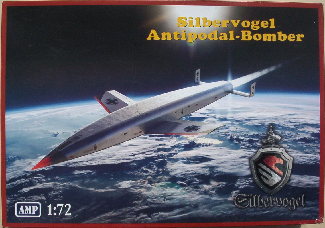 AMP 72 72014 Silbervogel Antipodal-Bomber
