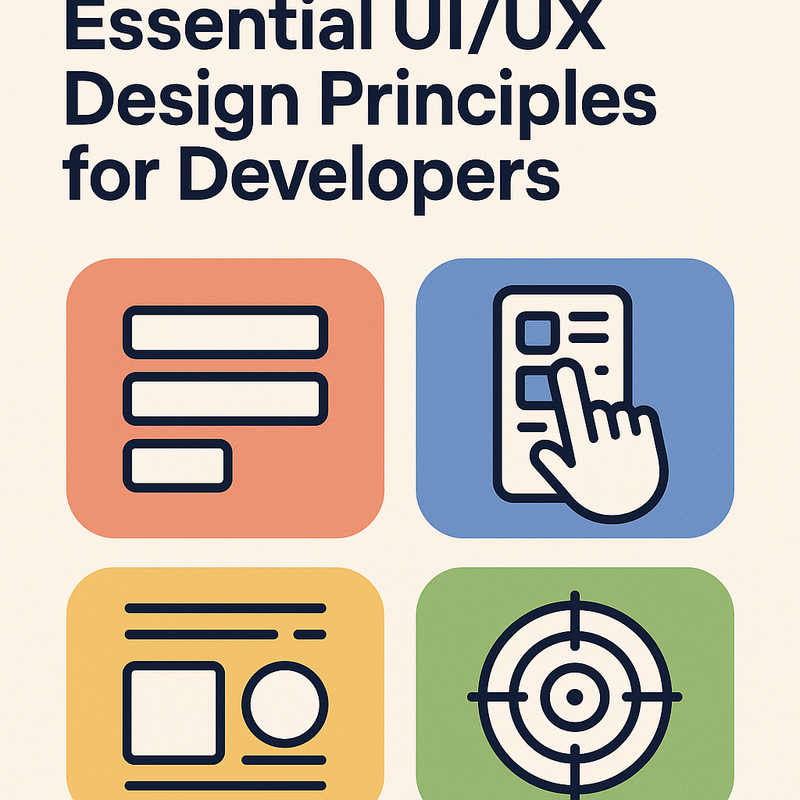 Essential UI/UX Design Principles for Developers