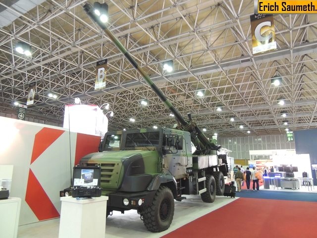 Colombia negocia con Nexter la adquisición del sistema de artillería Caesar 6x6 155 mm