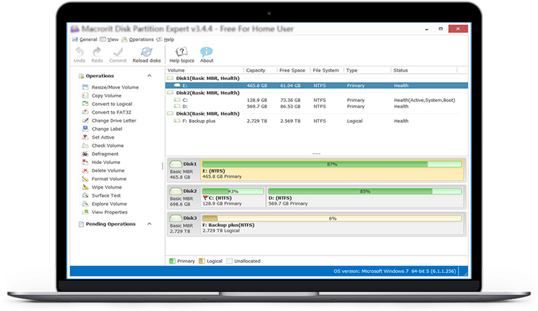 Macrorit Partition Expert 7.2.0 Descarga para windows 1