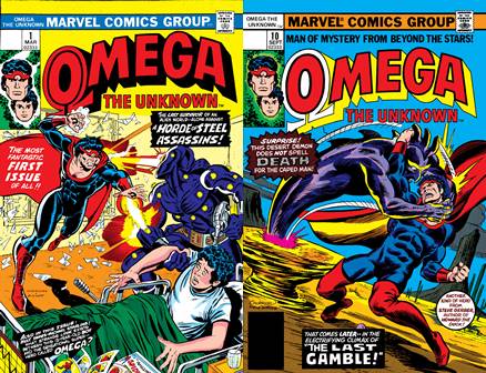 Omega the Unknown Vol.1 #1-10 (1976-1977) Complete