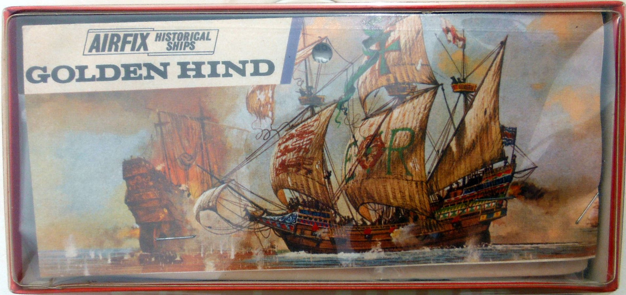 Airfix Plasty Golden Hind (64)