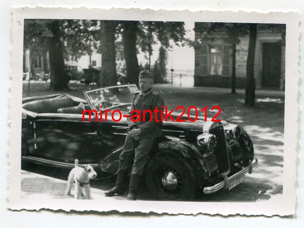 Foto, Wehrmacht, Beute, PKW, Delage D8-100, Brüg