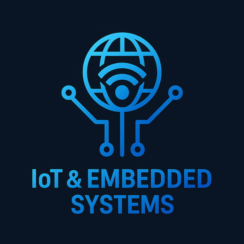 IoT devices icon with circuit board design