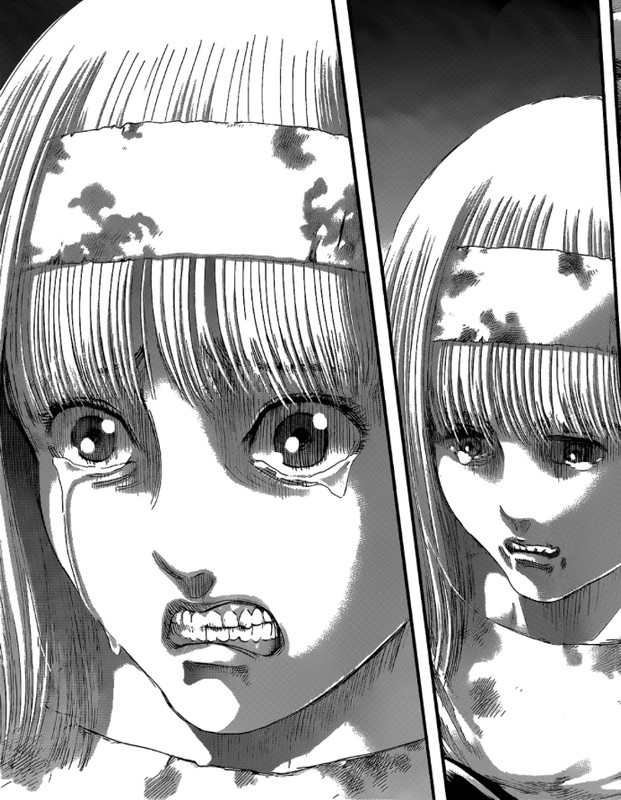 The foreshadowing for this moment is more clear in the manga, Notice where Grisha  is looking : r/ShingekiNoKyojin