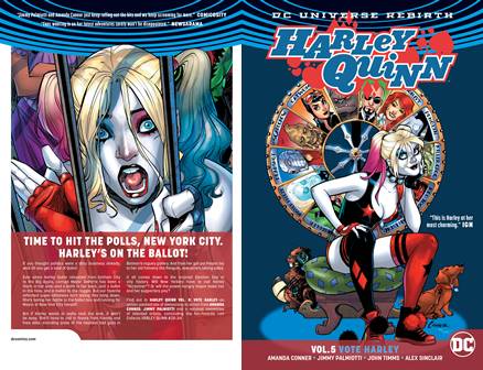 Harley Quinn v05 - Vote Harley (2018)