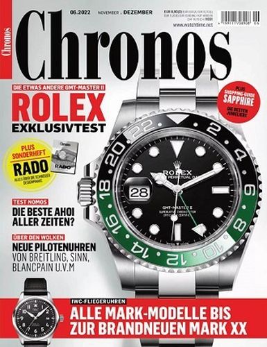 Cover: Chronos Uhrenmagazin No 06 November-Dezember 2022