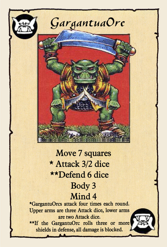 Monster card GargantuOrc
