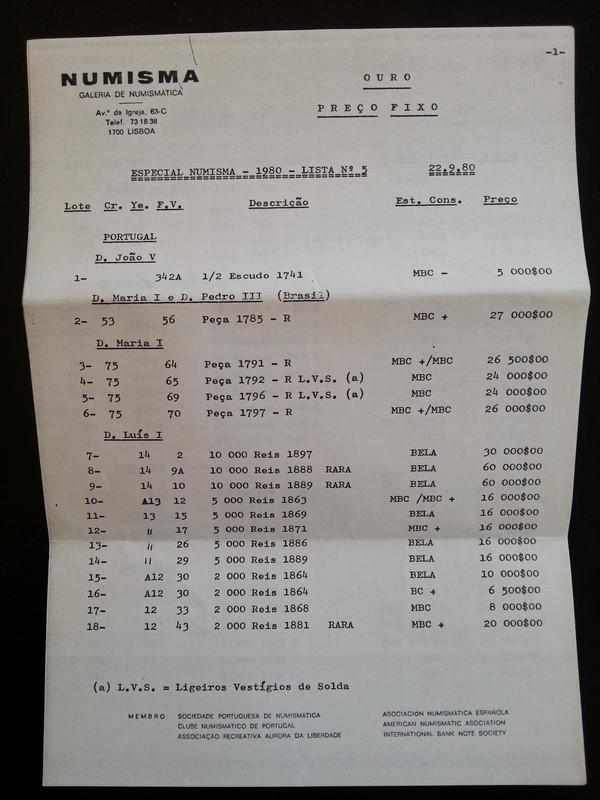 Lista Especial 22-09-1980