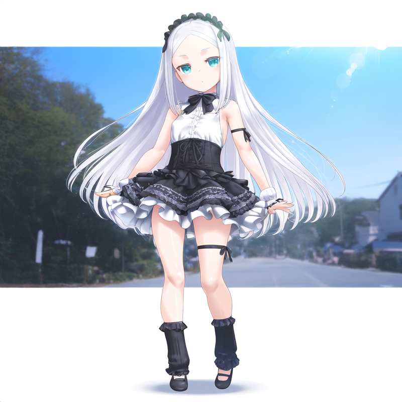 1girl, ks (xephyrks), NDGD, ohlia, {kobayashi ritz}, reoen, {{{outdoors, photo b s-351508440