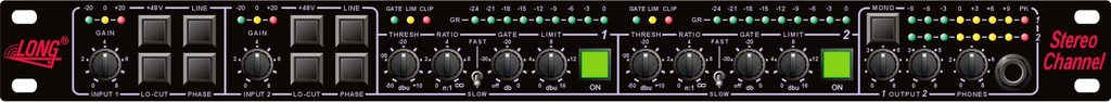 long stereo channel
