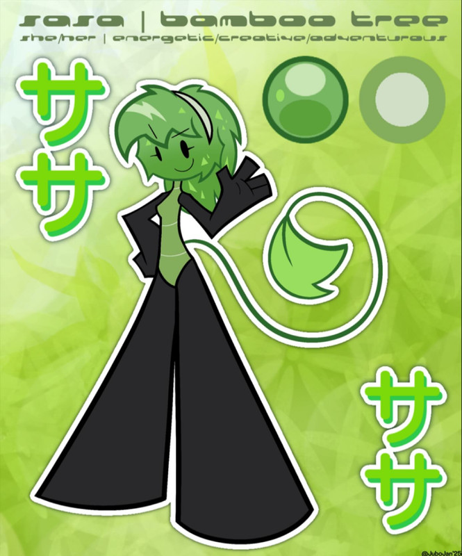 New tree OC dropped! Meet Sasa