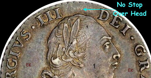 No stops at date (on reverse)