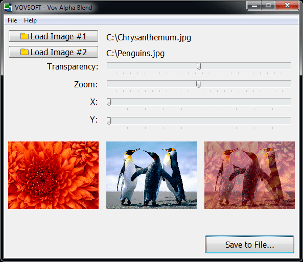 Vovsoft Alpha Blend 1.6