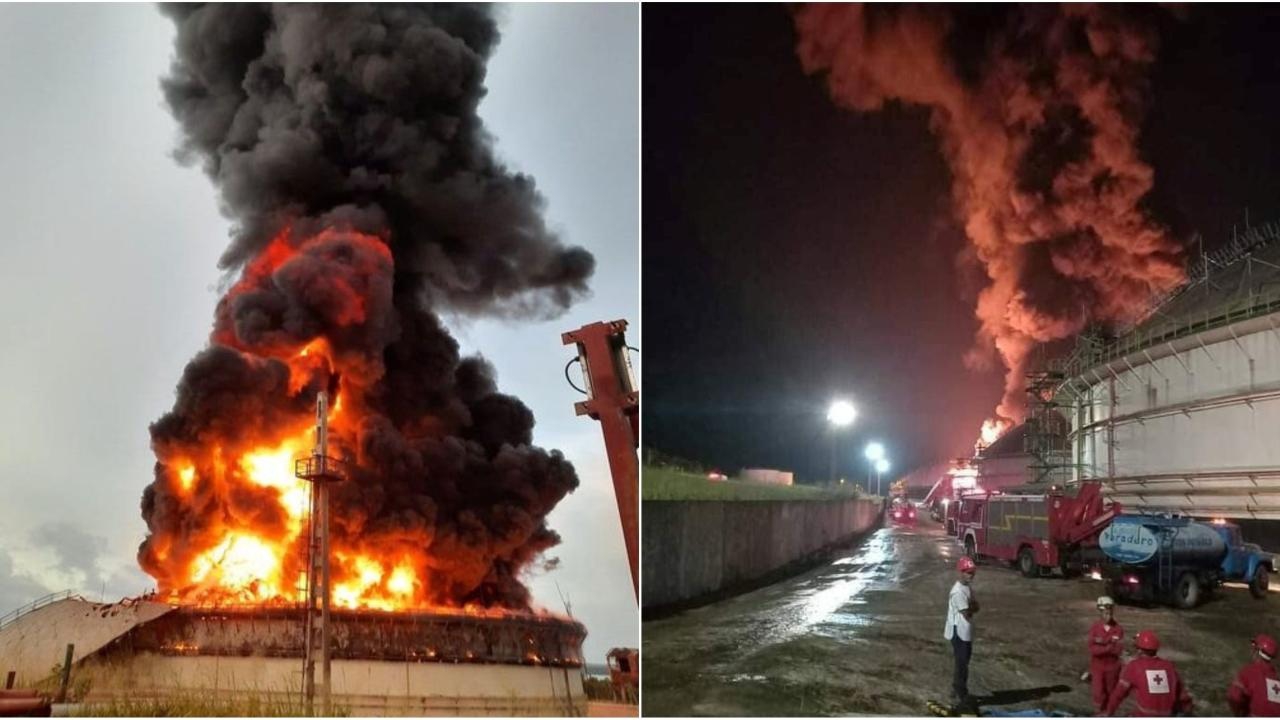 Confirman el primer muerto en incendio petrolero en Cuba