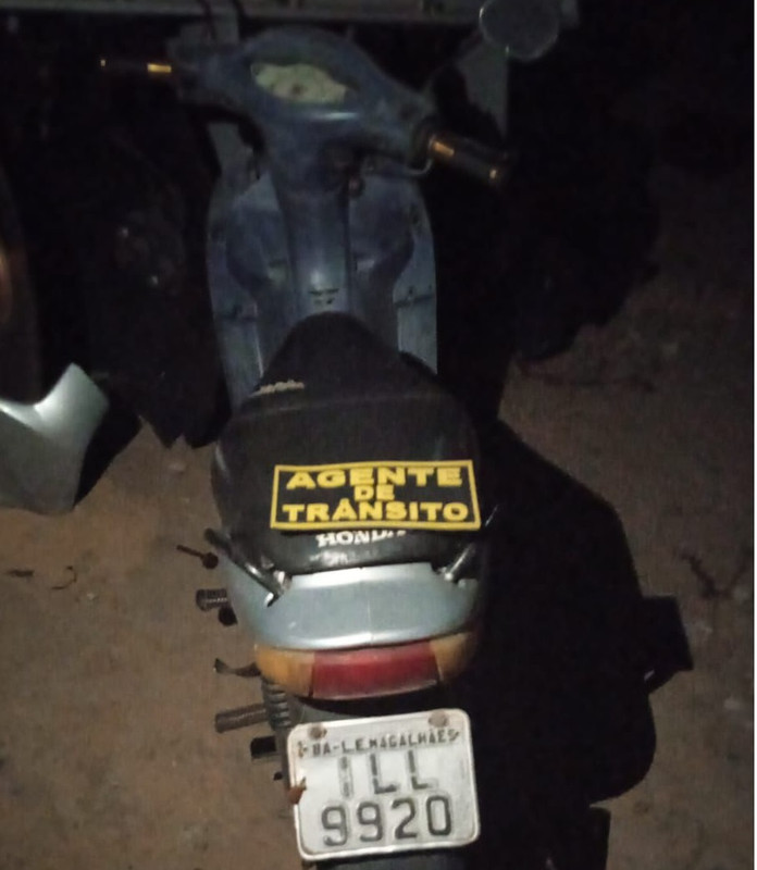 LEM: SUTRANS recupera uma moto Honda Biz que havia sido roubada no Santa Cruz
