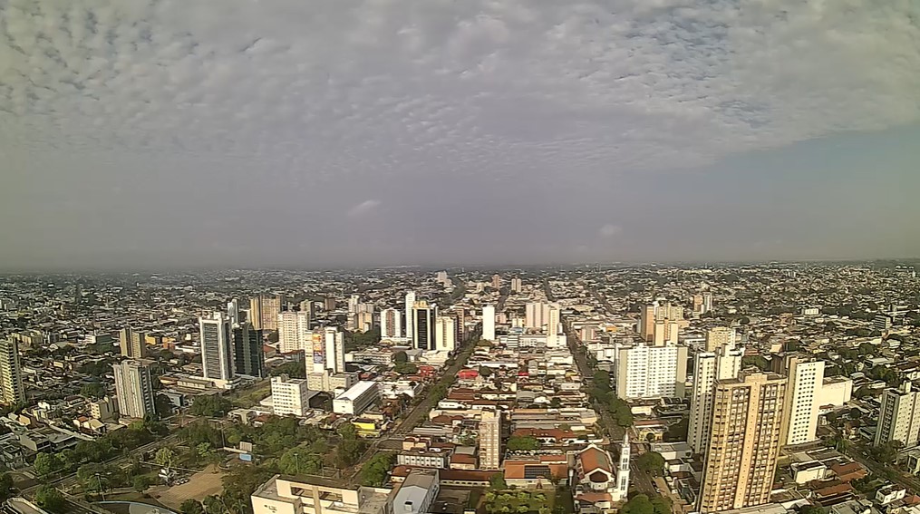 Campo Grande nesta manhã de sábado
