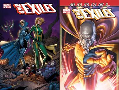 New Exiles 01-18 + Annual (2008-2009) Complete