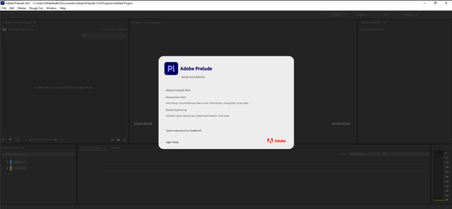 Adobe Prelude 2021 10.0.0.34 (x64) Multilingual Adobe Prelude 2021 10.0.0.34 (x64) Multilingual