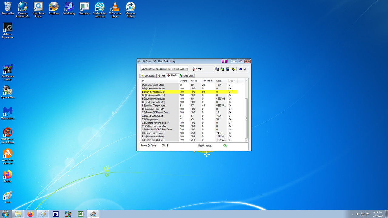 9c(HD-Tune 2)