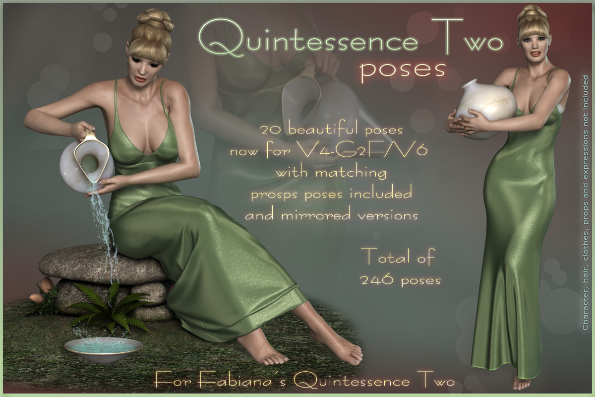     Quintessence 2 Poses - V4 / G2F-V6