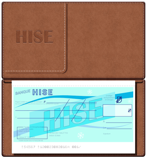 Étui chéquier HISE