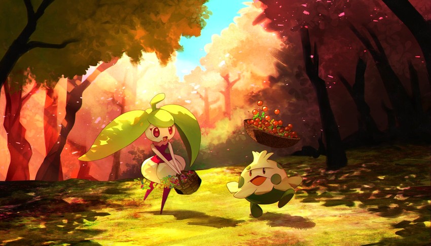 steenee-and-shroomish-pokemon-drawn-by-r
